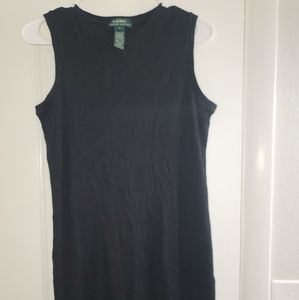 Black Ralph Lauren tshirt dress size small